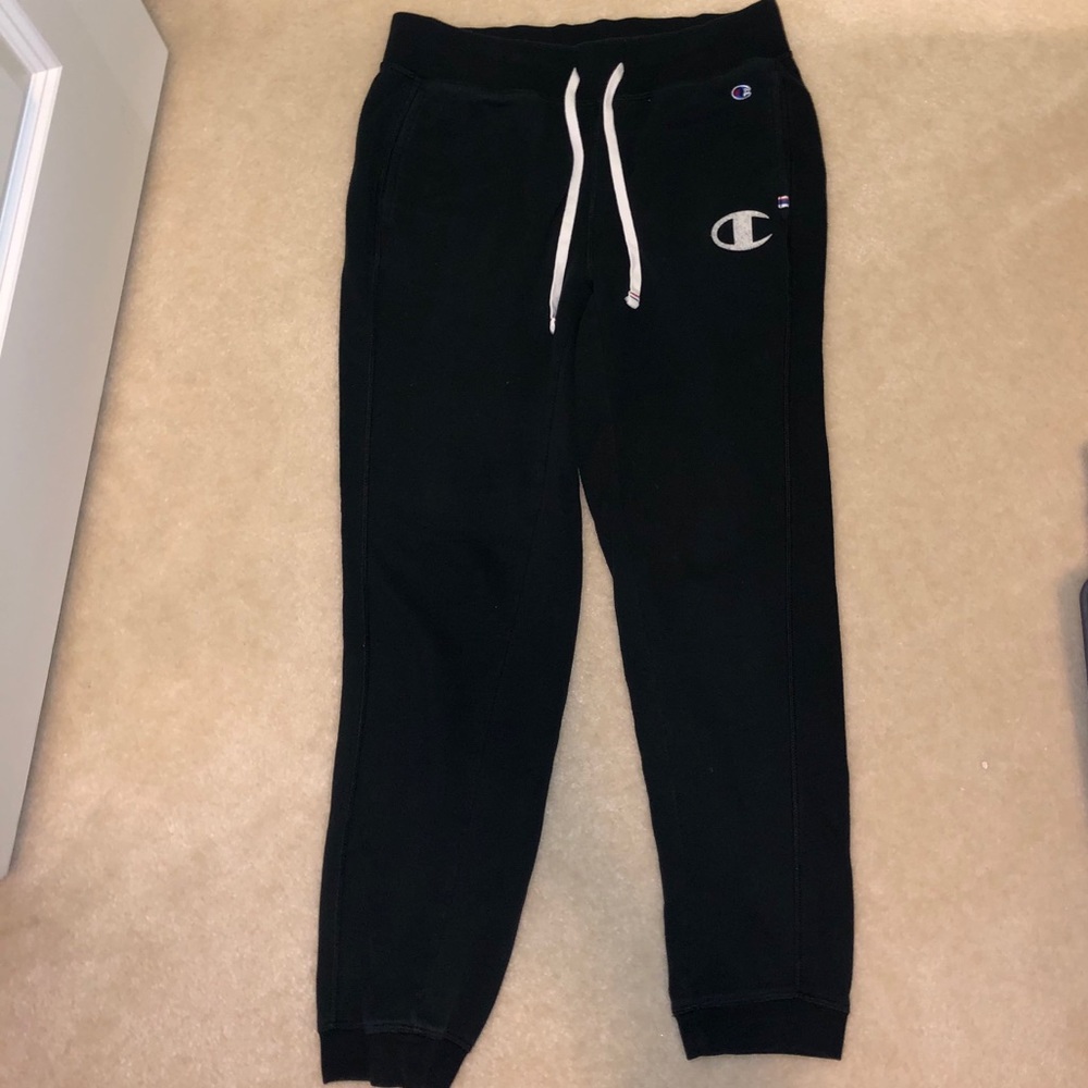 black champion sweatpants